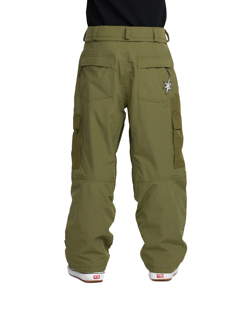 Volcom Men's Longo Gore-Tex Pant Dark Olive 2026