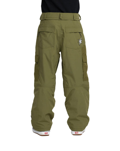 Volcom Men's Longo Gore-Tex Pant Dark Olive 2026