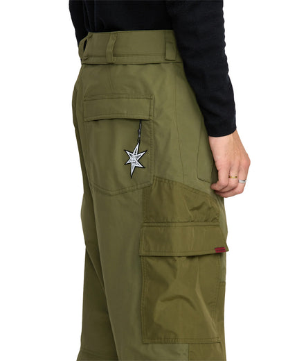 Volcom Men's Longo Gore-Tex Pant Dark Olive 2026