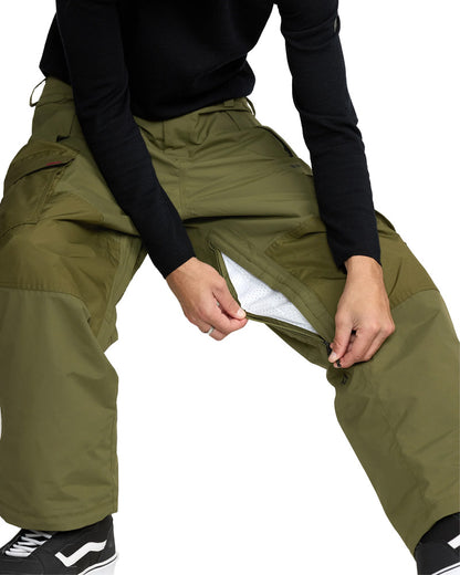 Volcom Men's Longo Gore-Tex Pant Dark Olive 2026