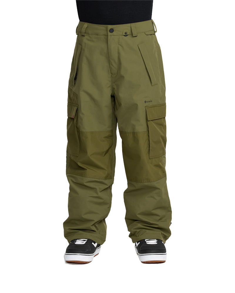 Volcom Men's Longo Gore-Tex Pant Dark Olive 2026