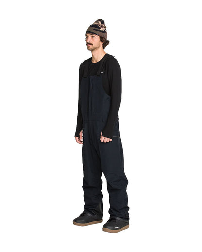 Volcom Men's Rain Gore Bib Overall Pant Black 2027