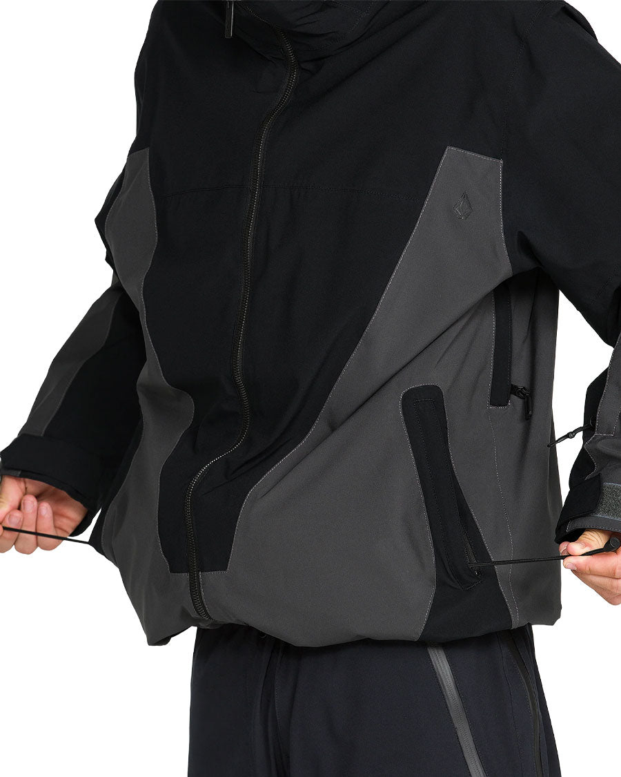Volcom Men's Rnge Stretch 30K Jacket Black 2027
