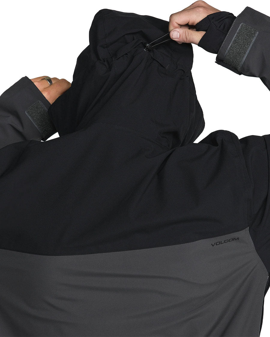 Volcom Men's Rnge Stretch 30K Jacket Black 2027