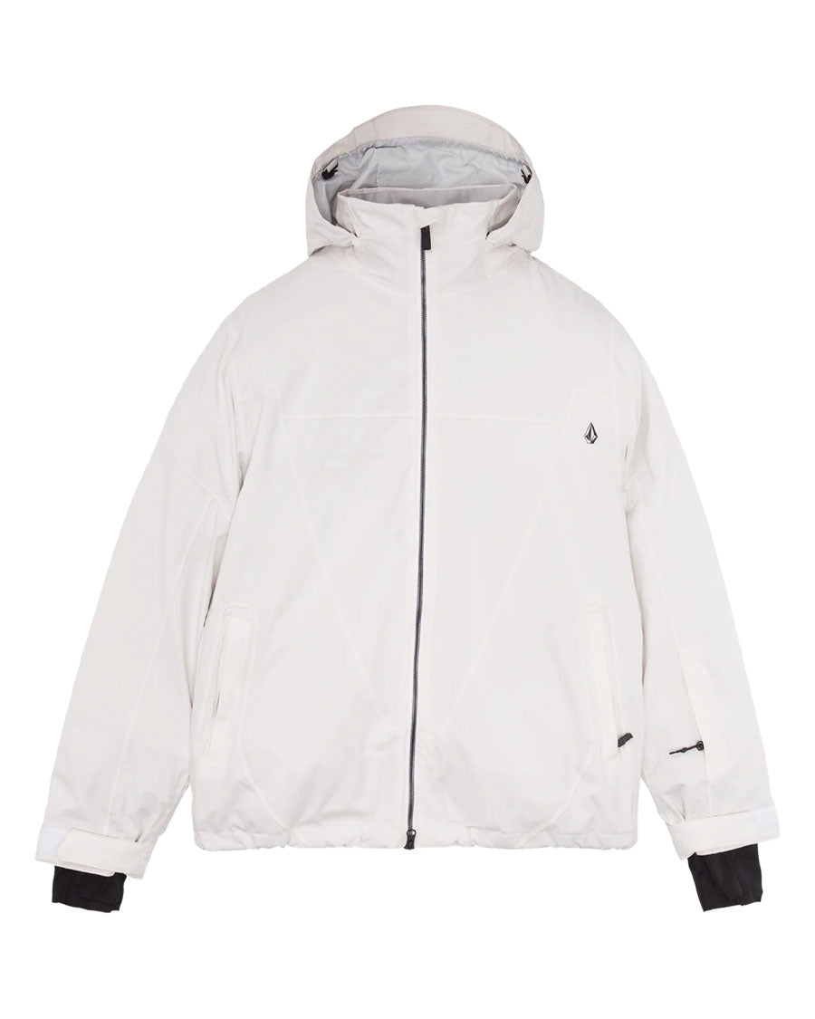 Volcom Men's Rnge Stretch 30K Jacket Off White 2027