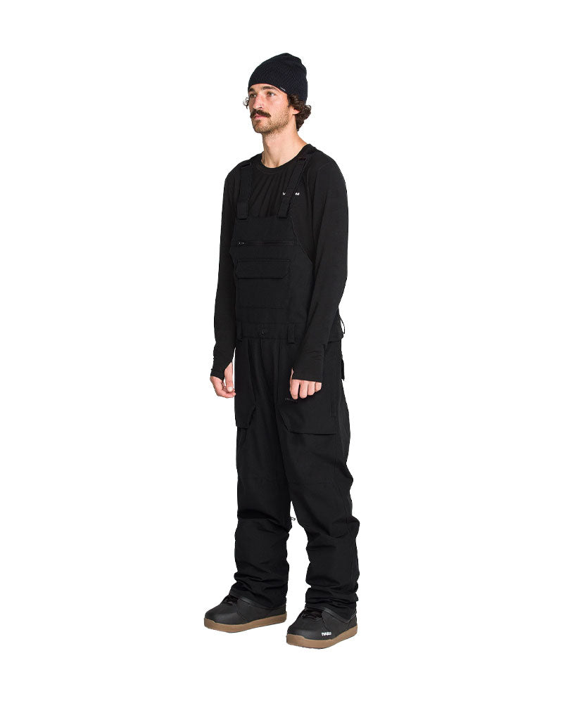 Volcom Men's Roan Bib Overall Pant Black 2027