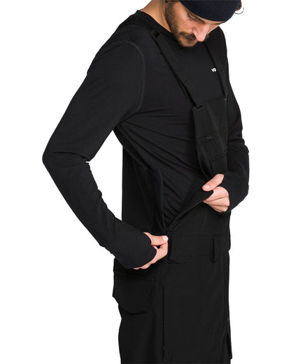 Volcom Men's Roan Bib Overall Pant Black 2027