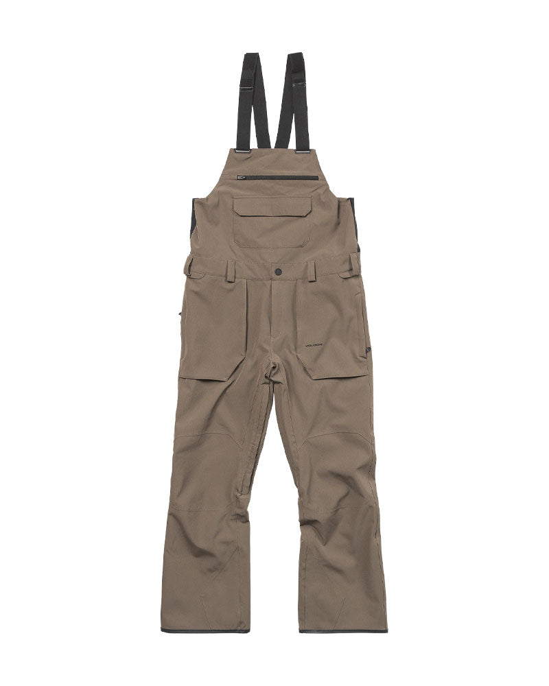Volcom Men's Roan Bib Overall Pant Teak 2027