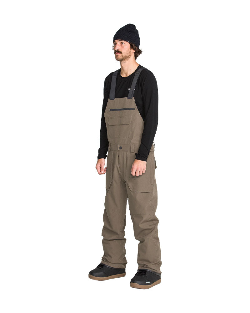 Volcom Men's Roan Bib Overall Pant Teak 2027