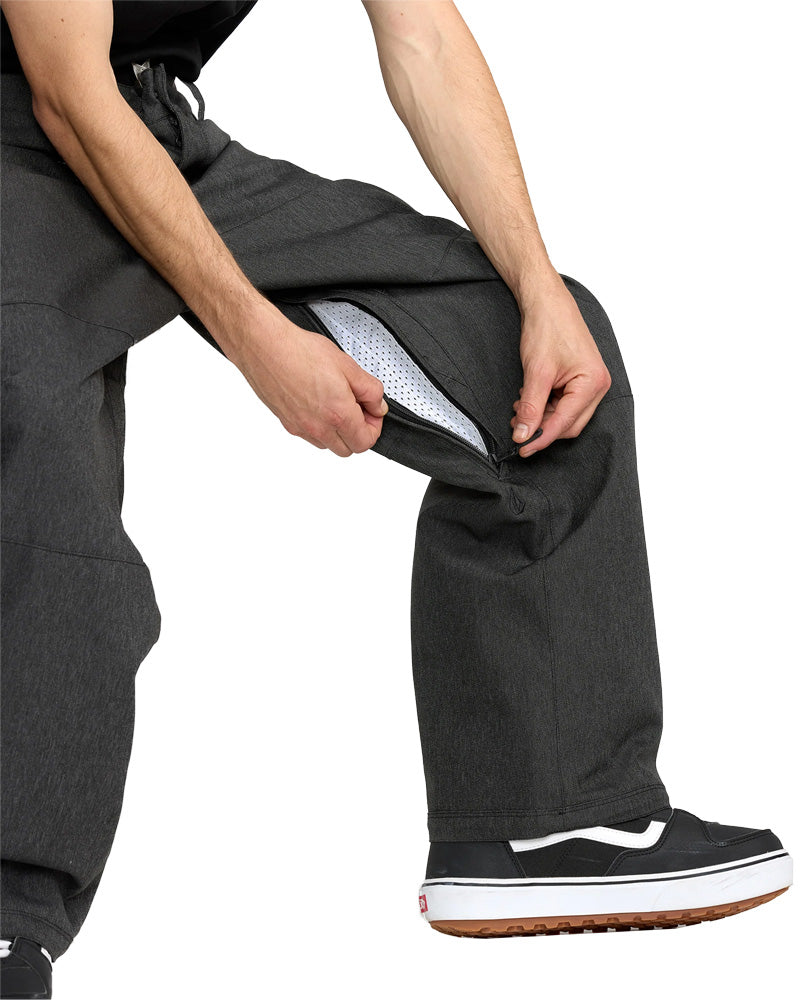 Volcom Men's Snow Billow Pant Black Denim 2026