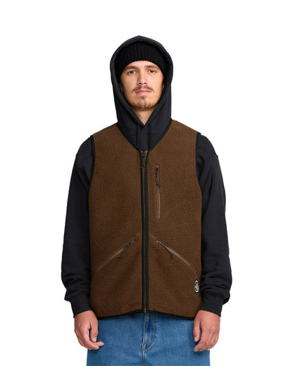 Volcom Men's Snowdrift Vest Brown 2026