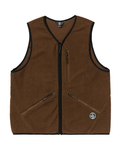 Volcom Men's Snowdrift Vest Brown 2026