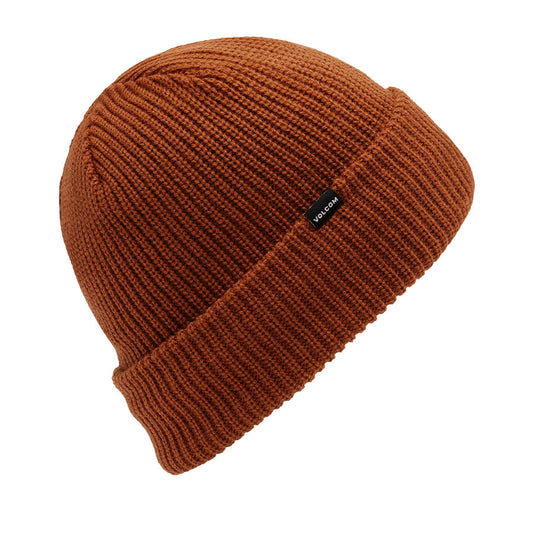 Volcom Men's Sweep Lined Beanie Burnt Orange 2027