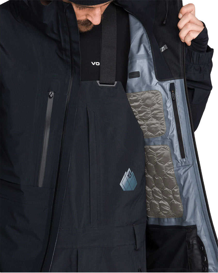 Volcom Men's TDS Inf Gore-Tex Jacket Black 2027