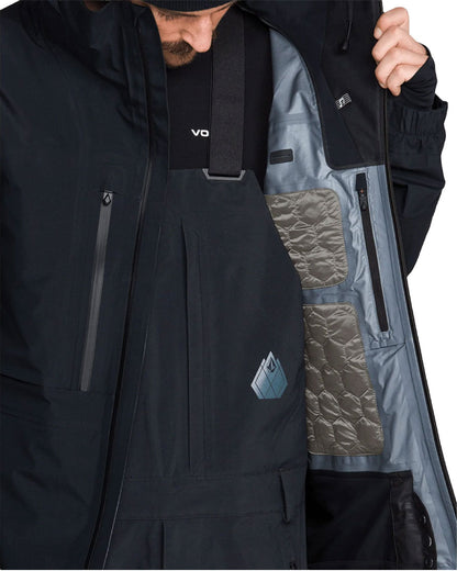 Volcom Men's TDS Inf Gore-Tex Jacket Black 2027