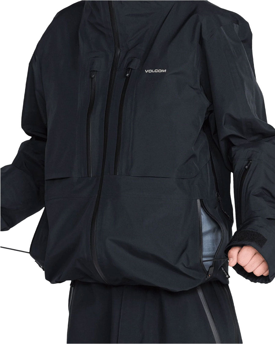 Volcom Men's TDS Inf Gore-Tex Jacket Black 2027