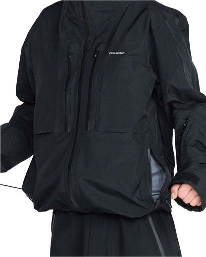 Volcom Men's TDS Inf Gore-Tex Jacket Black 2027