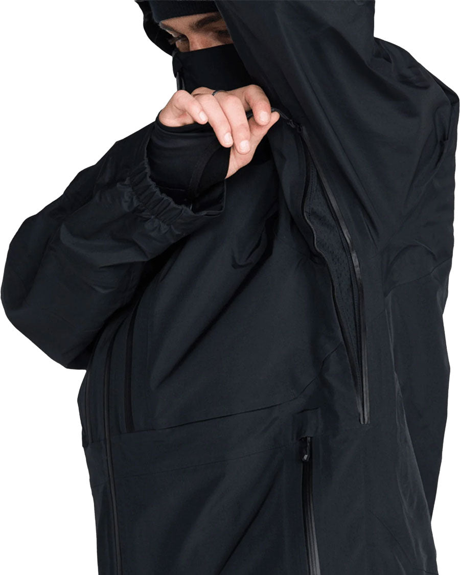 Volcom Men's TDS Inf Gore-Tex Jacket Black 2027