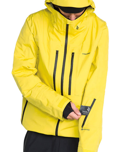 Volcom Men's TDS Inf Gore-Tex Jacket Yellow 2027