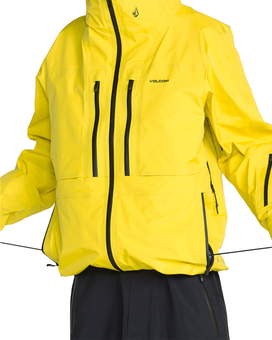Volcom Men's TDS Inf Gore-Tex Jacket Yellow 2027