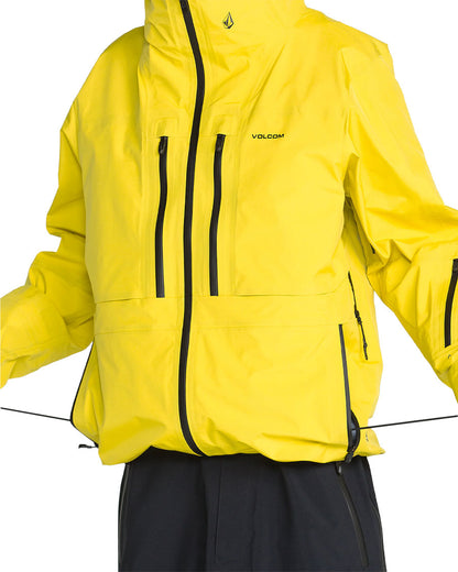 Volcom Men's TDS Inf Gore-Tex Jacket Yellow 2027