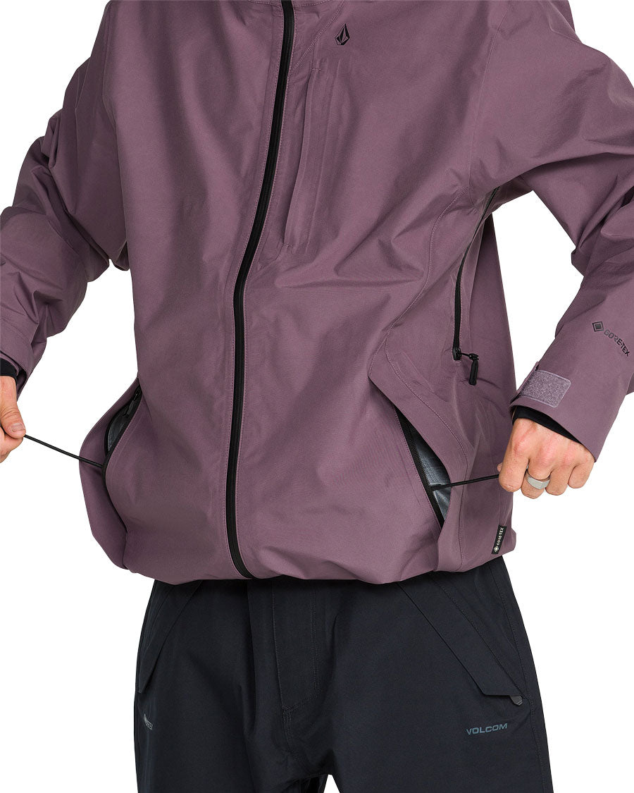 Volcom Men's Tester 3L Gore-Tex Jacket Arctic Dust 2027