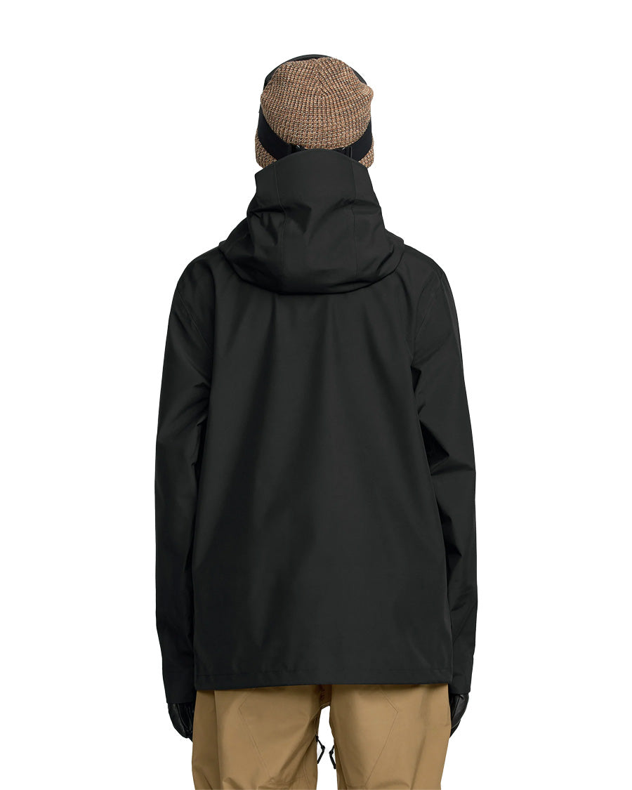 Volcom Men's Tester 3L Gore-Tex Jacket Black 2026