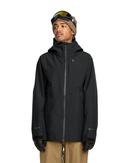 Volcom Men's Tester 3L Gore-Tex Jacket Black 2026