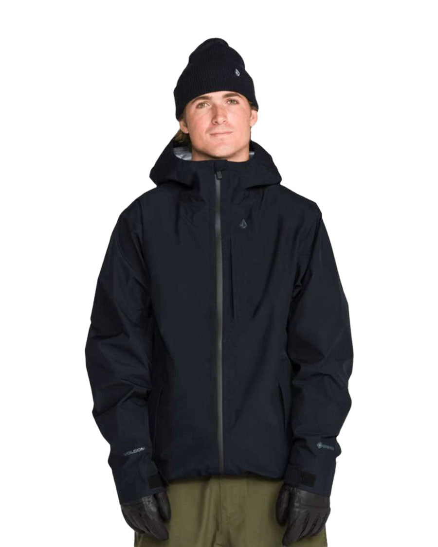 Volcom Men's Tester 3L Gore-Tex Jacket Black 2027