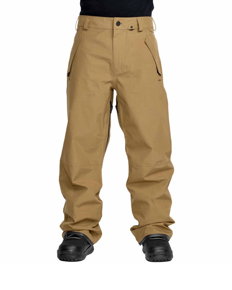 Volcom Men's Tester 3L Gore-Tex Pant Bronze 2026