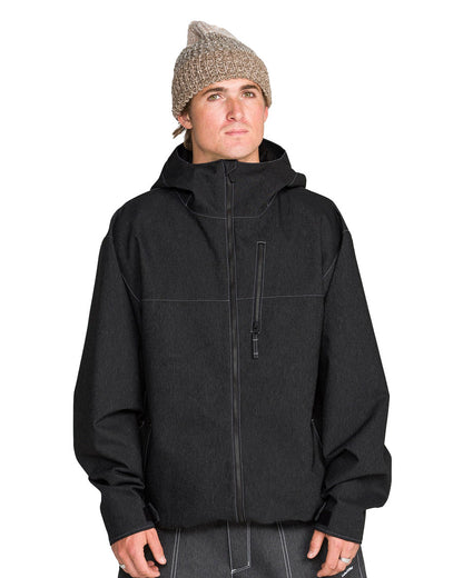 Volcom Men's Top Stitch Jacket Black Denim 2027