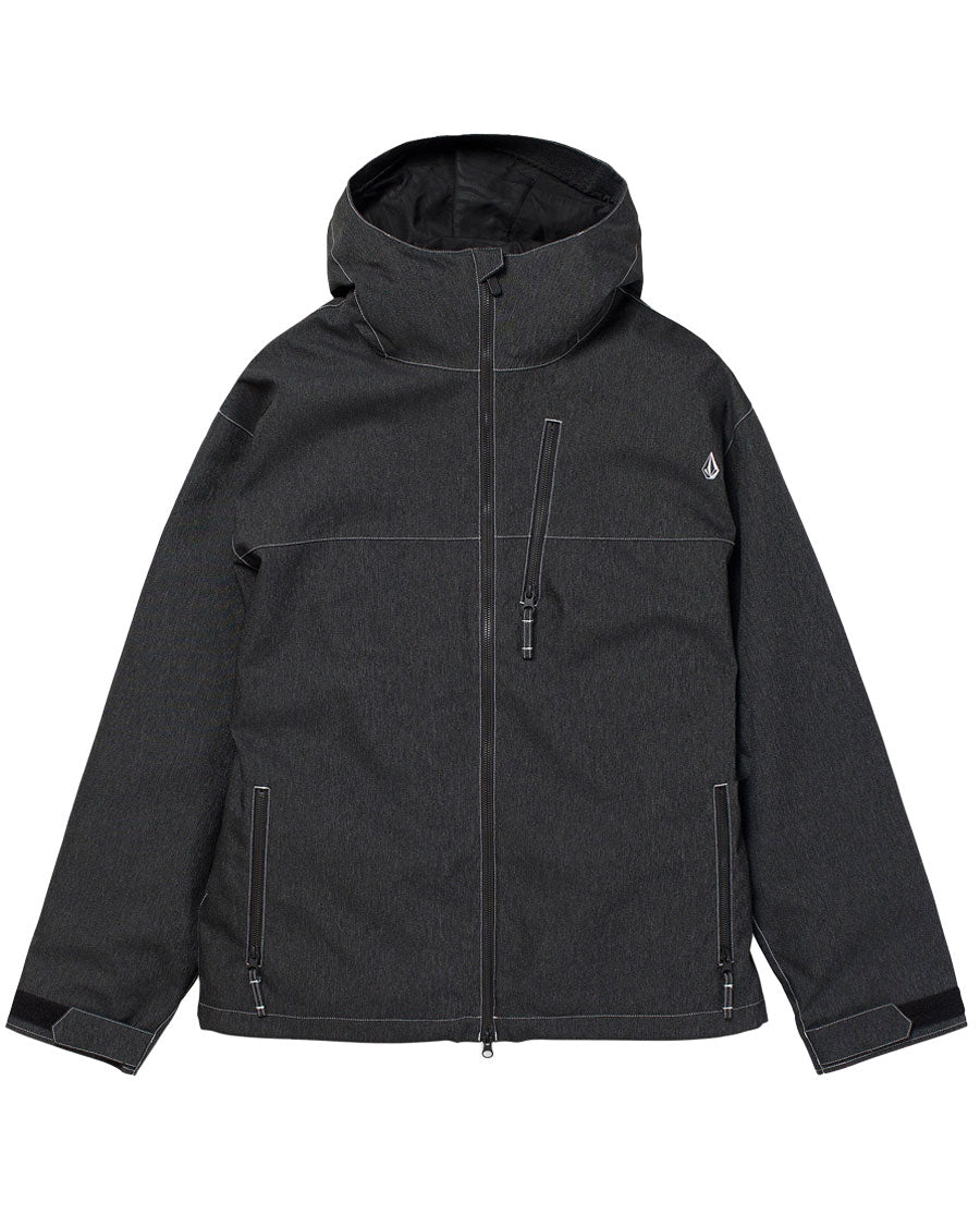 Volcom Men's Top Stitch Jacket Black Denim 2027