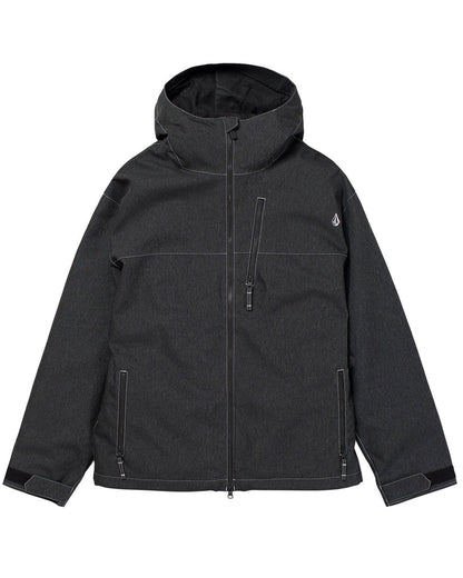 Volcom Men's Top Stitch Jacket Black Denim 2027