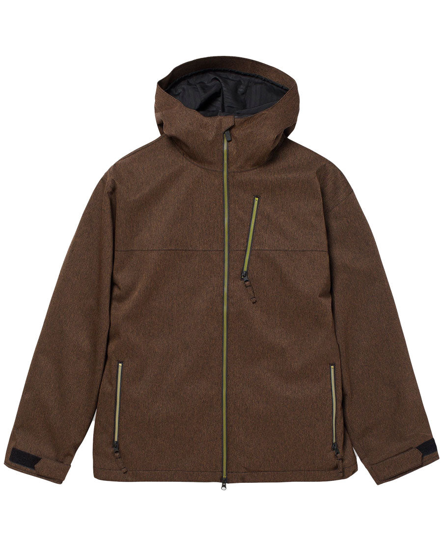 Volcom Men's Top Stitch Jacket Brown Denim 2027