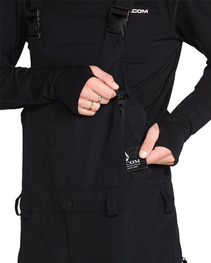 Volcom Men's V.Co Sparta Bib Overall Pant Black 2027