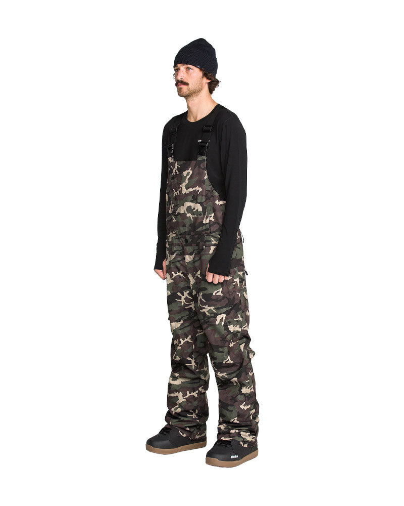 Volcom Men's V.Co Sparta Bib Overall Pant Camoflauge 2027