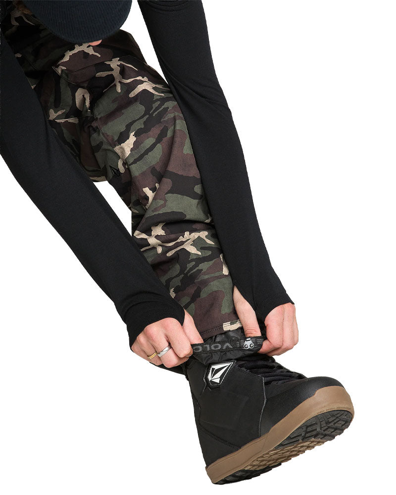 Volcom Men's V.Co Sparta Bib Overall Pant Camoflauge 2027