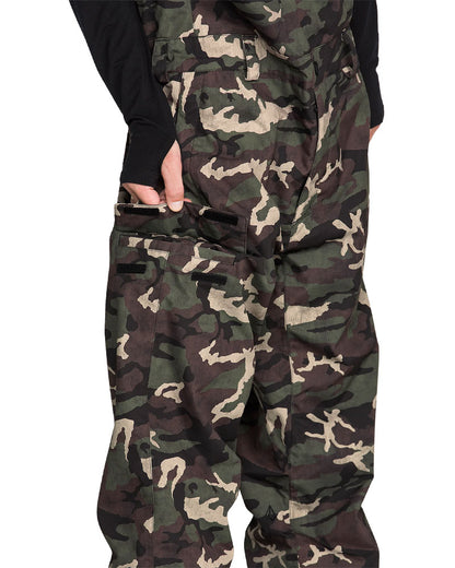 Volcom Men's V.Co Sparta Bib Overall Pant Camoflauge 2027