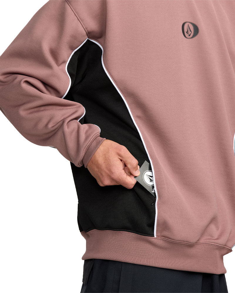 Volcom Men's Vital Hydro Pullover Mauve 2026