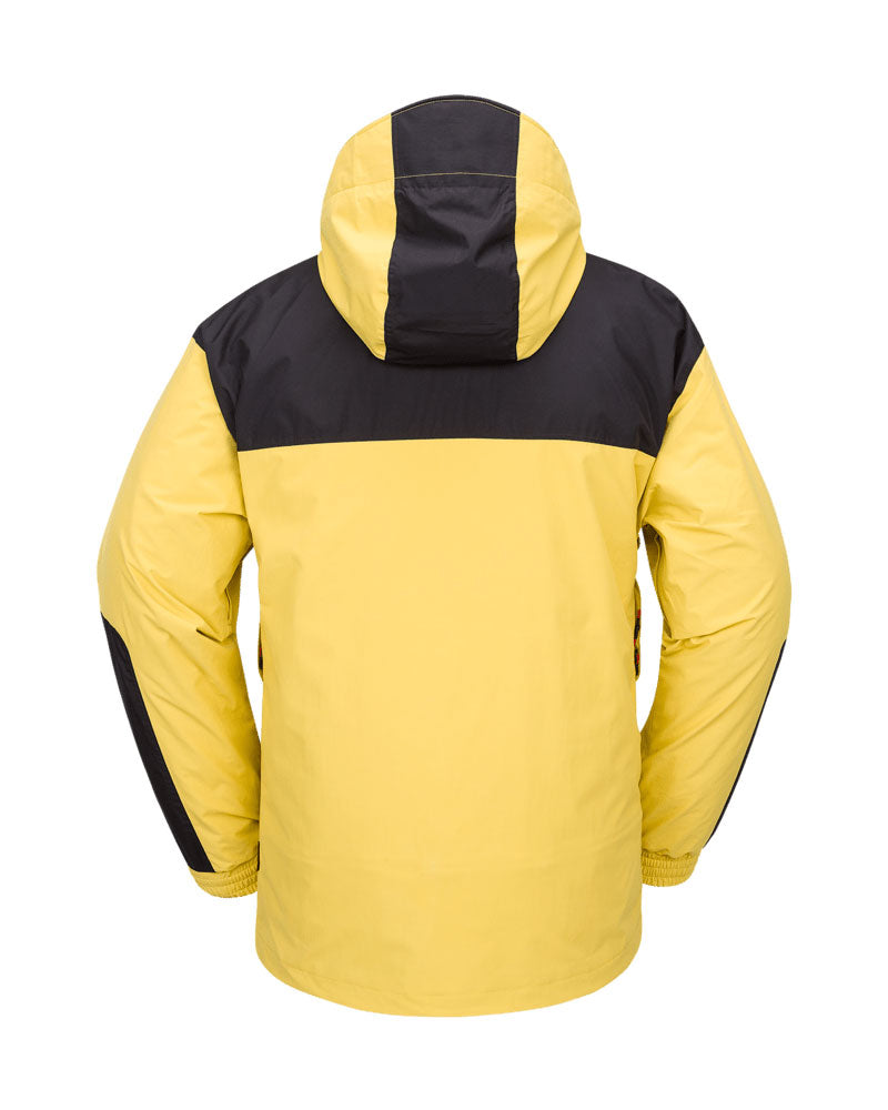 Volcom Men's Longo Gore-Tex Jacket Dark Yellow 2025 – The Source