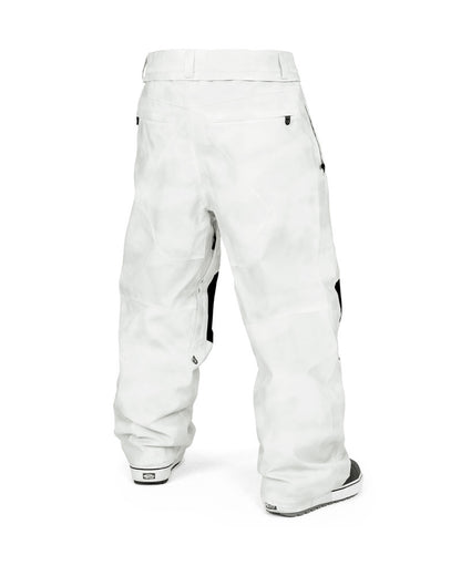 Volcom Men's Snow Billow Pant White Camo Smp 2025
