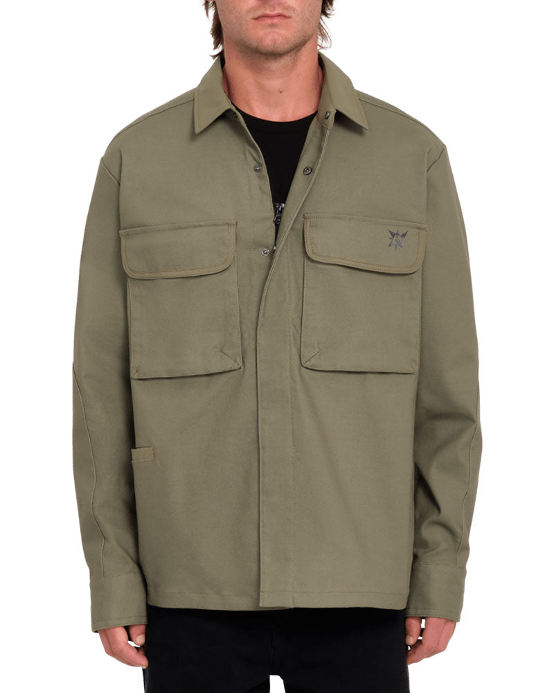 トップス BOCBOK HALF-SLEEVED GONGJU T (GREY) JOSH | Long Sleeve Crew Neck Rib T-shirt – Point Zero