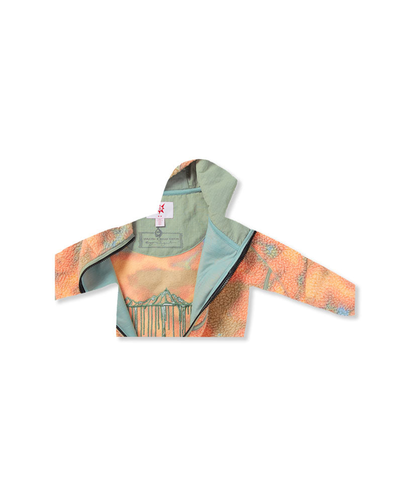 Volcom Men's TT B Iguchi Zip Fleece Tigerlily 2025 – The Source