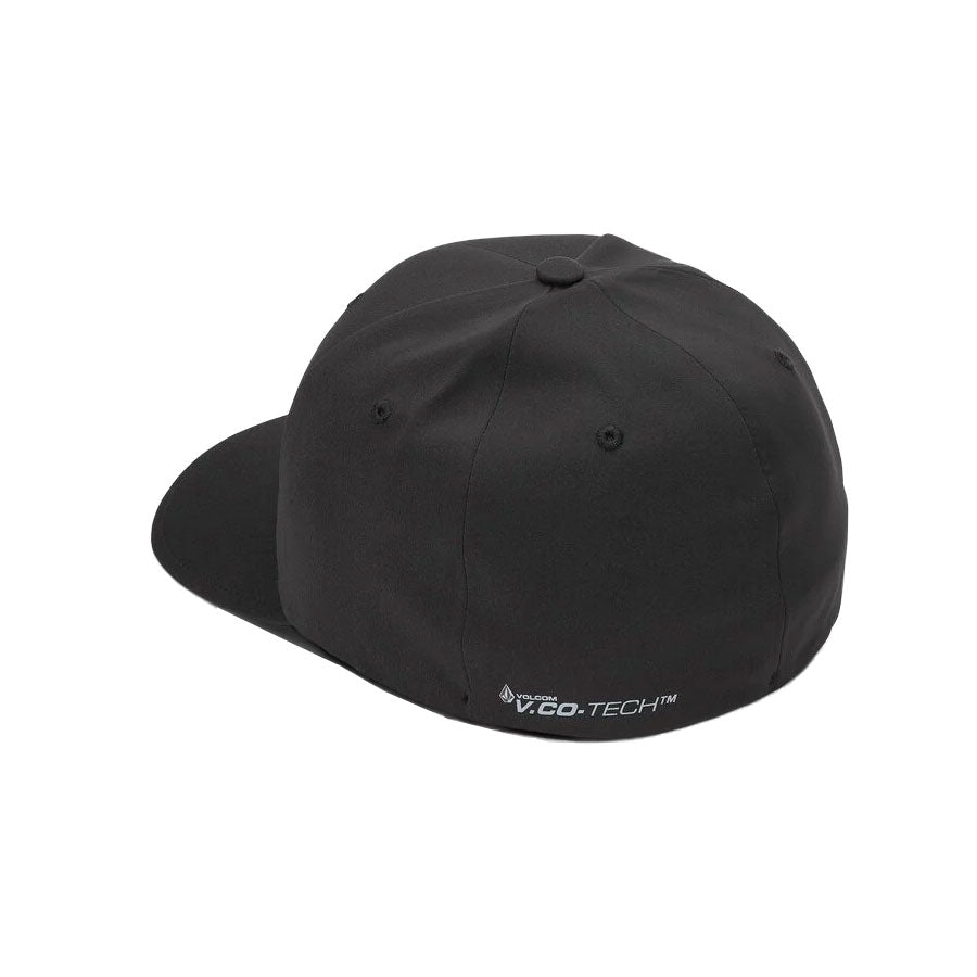 Volcom Stone Tech Flexfit Delta Cap Black
