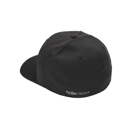 Volcom Stone Tech Flexfit Delta Cap Black