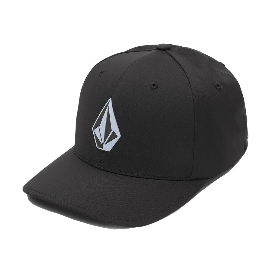 Volcom Stone Tech Flexfit Delta Cap Black