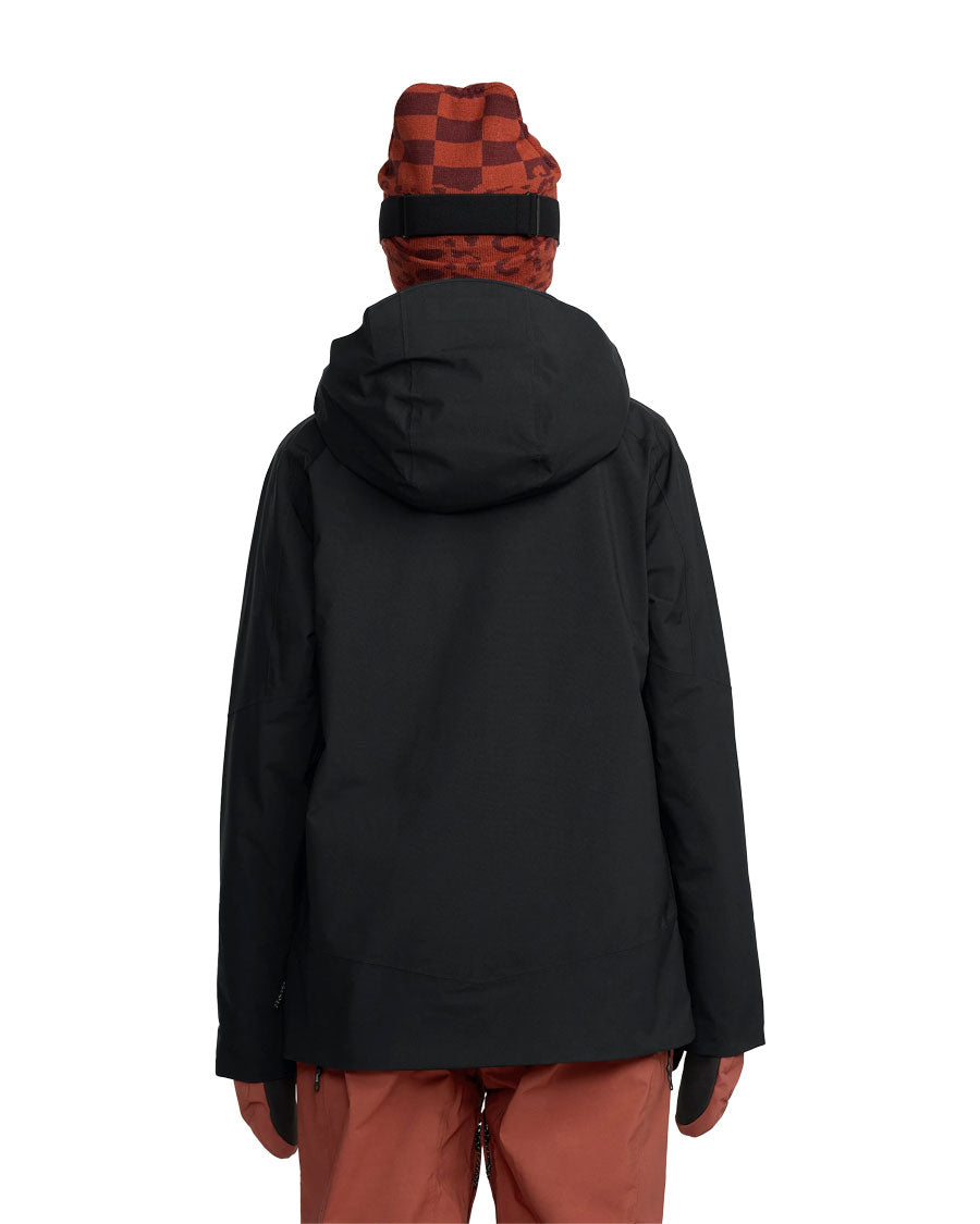 Volcom Women's 3D Stretch Gore-Tex Jacket Black 2026 – The Source