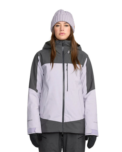 Volcom Women's 3D Stretch Gore-Tex Jacket Lavender Aura 2026