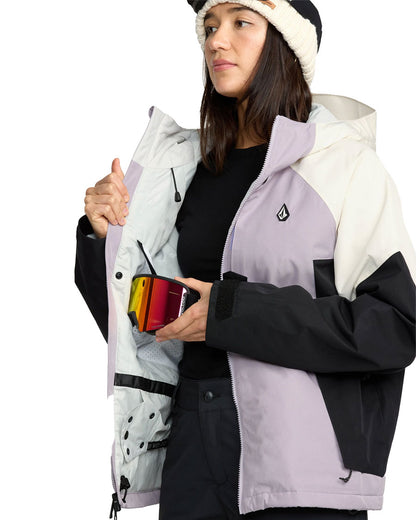 Volcom Women's Agate Ins Jacket Lavender Aura