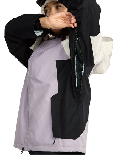 Volcom Women's Agate Ins Jacket Lavender Aura